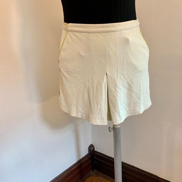 VTG 90 2000s y2k PRADA Skirt Tennis Golf Activewear Mini Pleated Logo Fitness - Picture 9 of 16